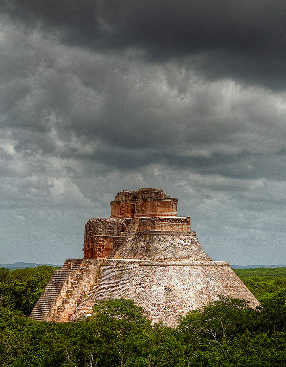 Uxmal's Pyramid of the Magician