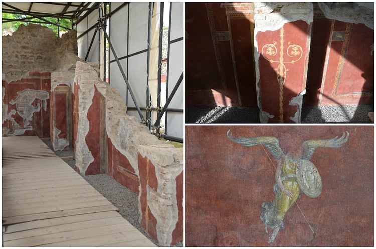 The School of Gladiators in Pompeii after Restoration