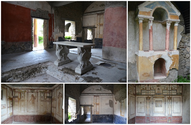 The House of the Prince of Naples in Pompeii
