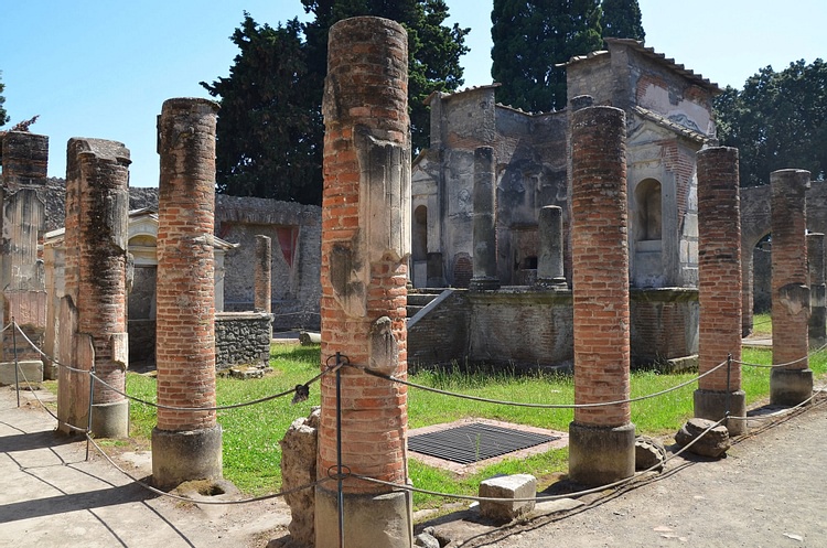 The Temple of Isis in Pompeii