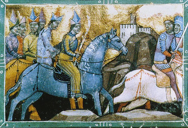 The Mongols Pursue King Bela IV