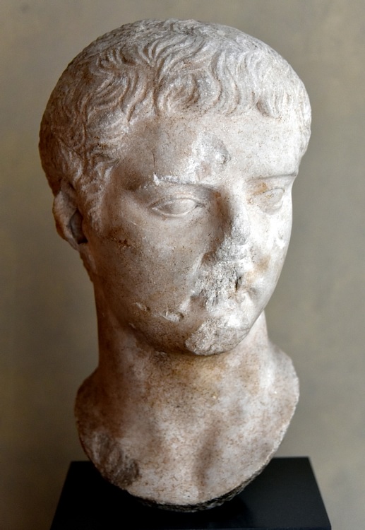 Emperor Tiberius in his Youth