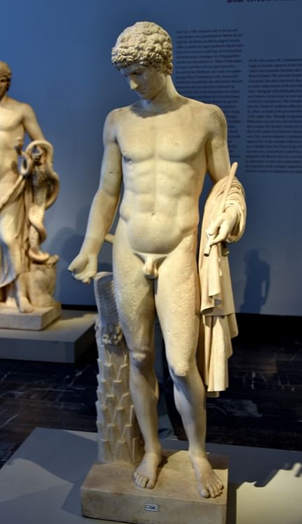 Antinous as Omphalos Apollo