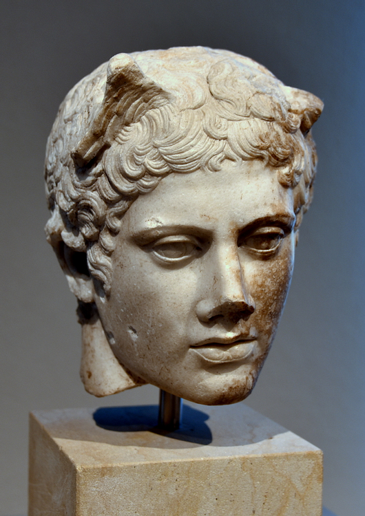 Head of Polykletian Discophoros