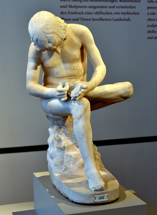 Statue of a Boy with Thorn
