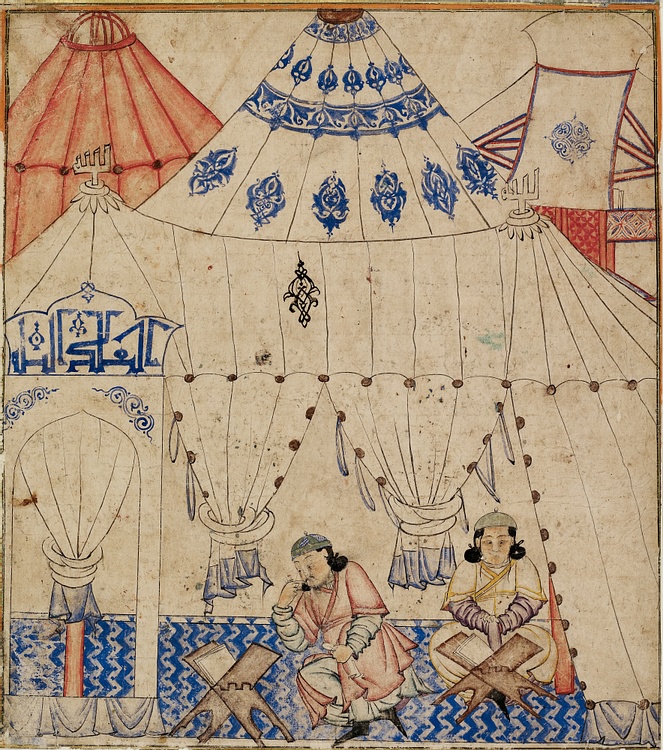 Ilkhan Ghazan Studying the Koran