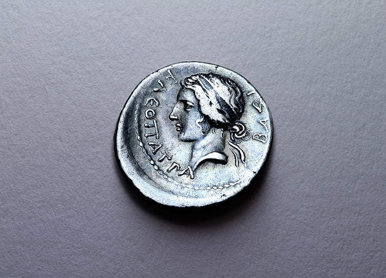 Coin Portrait of Cleopatra Selene II