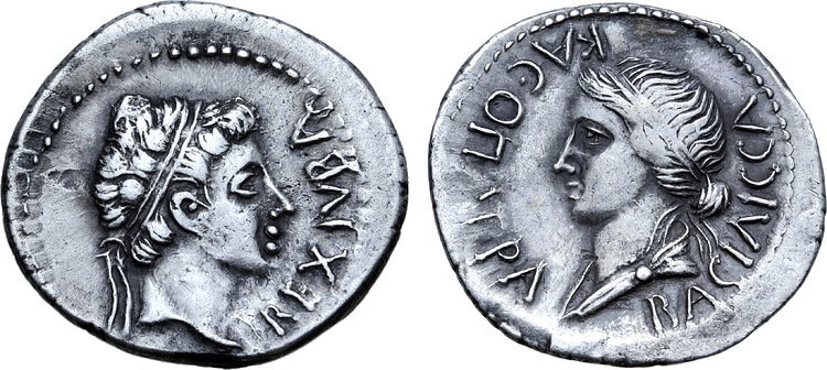 Juba II & Cleopatra Selene II