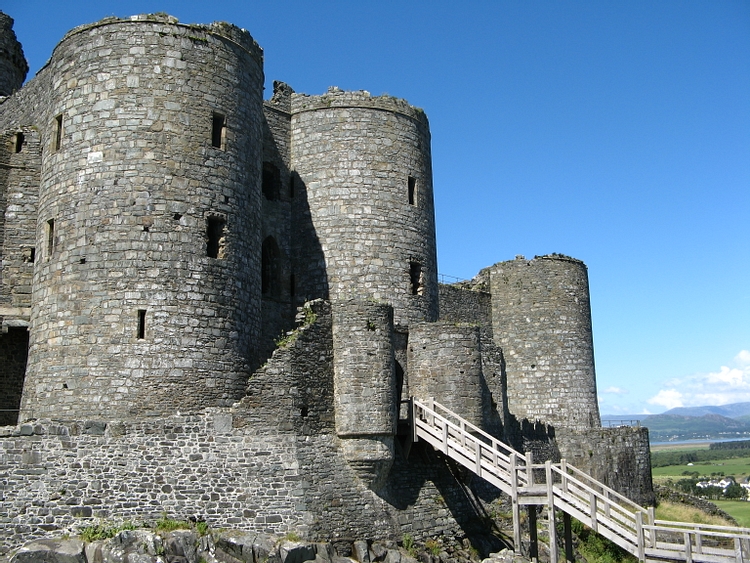 Gatehouse Exterior, Harlech Castle