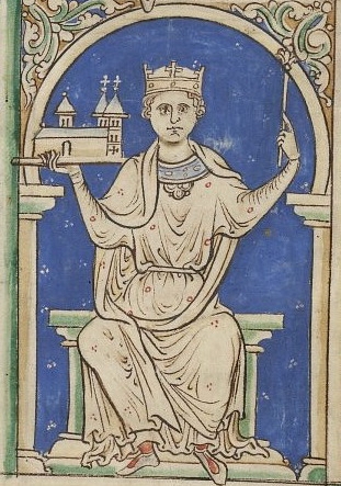 Painting of King Stephen of England