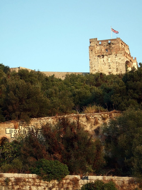 Tower of Homage, the Moorish Castle, Gibraltar