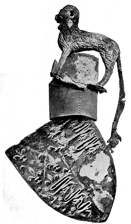 Helmet & Shield of Edward the Black Prince