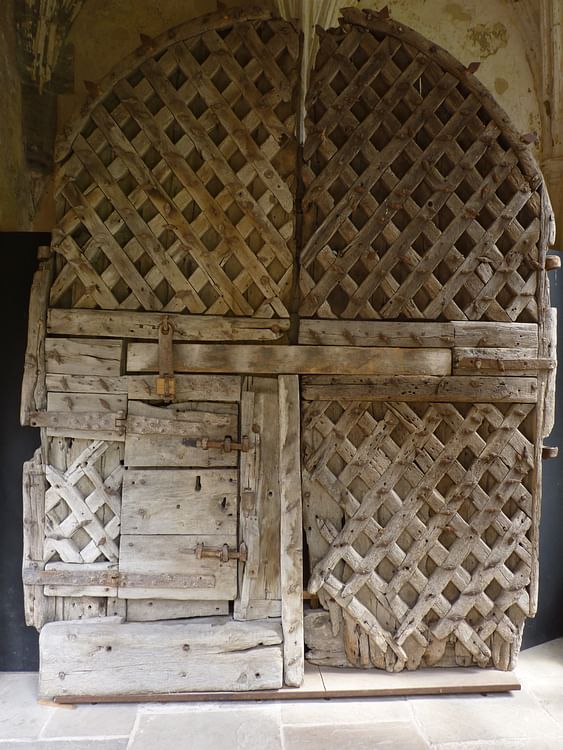 Original Entrance Doors, Chepstow Castle