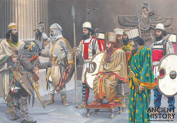 Court of Darius the Great