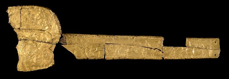 Achaemenid Gold Scabbard