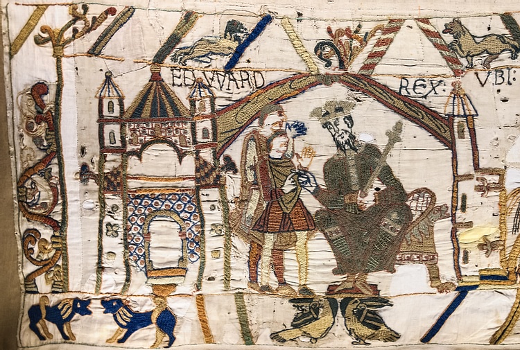 Edward the Confessor, Bayeux Tapestry