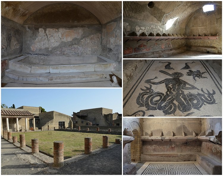 The Central Baths at Herculaneum