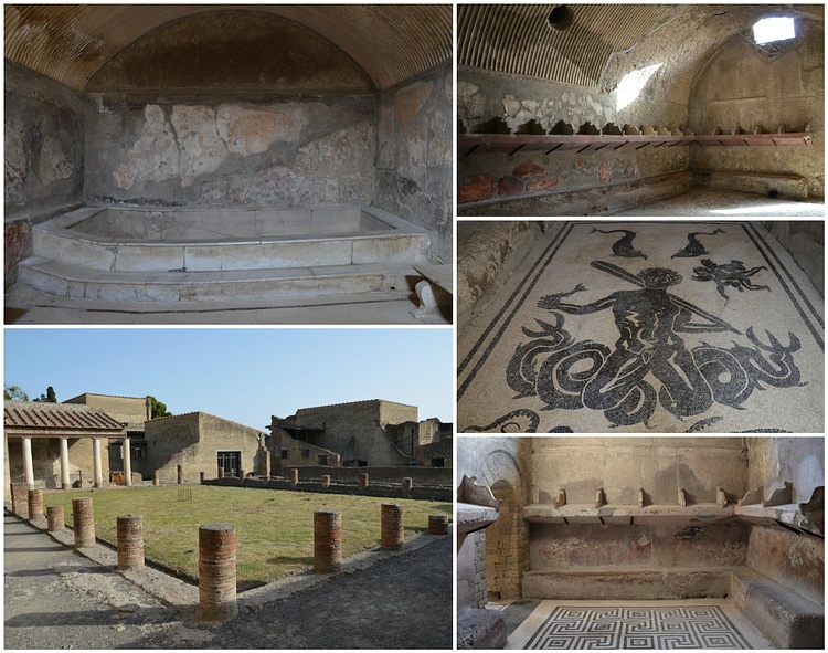 The Central Baths at Herculaneum