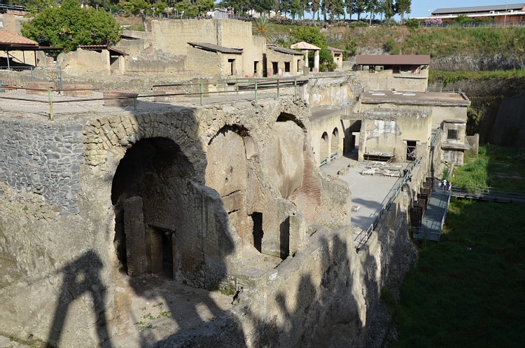 View of the Seafront of Herculaneum