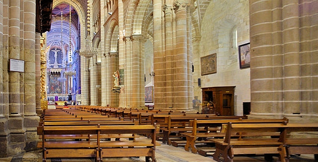 Interior of Evora Cathedral