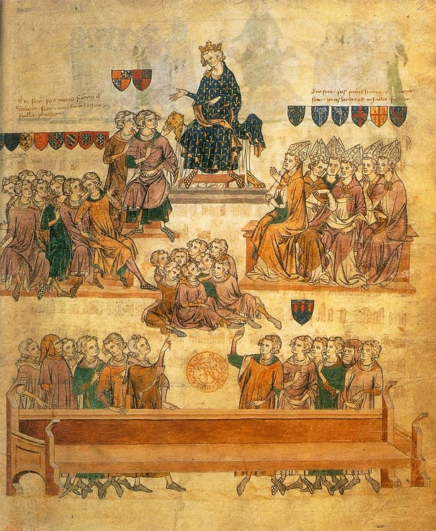 Philip VI Presiding Over the Lawsuit of Robert of Artois