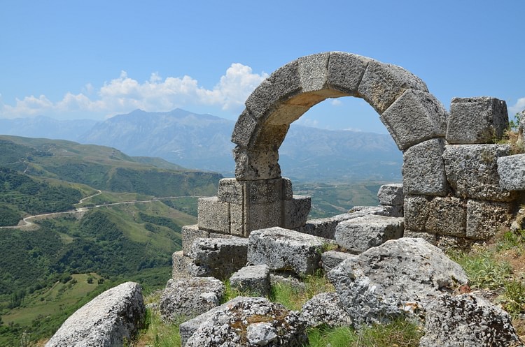 The Southeastern Gate of Amantia, Albania