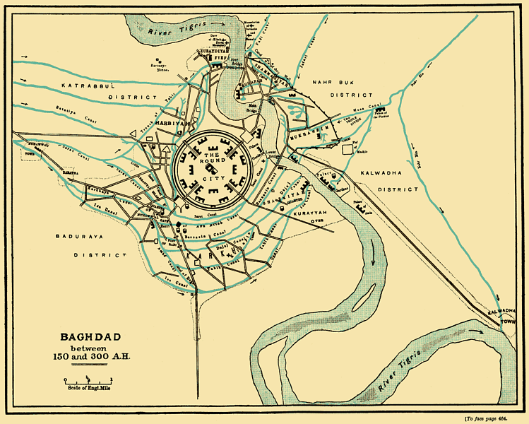 City Plan of Medieval Baghdad