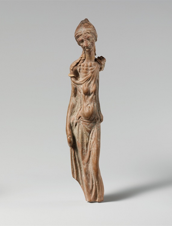 Greek Statuette of an Emaciated Woman