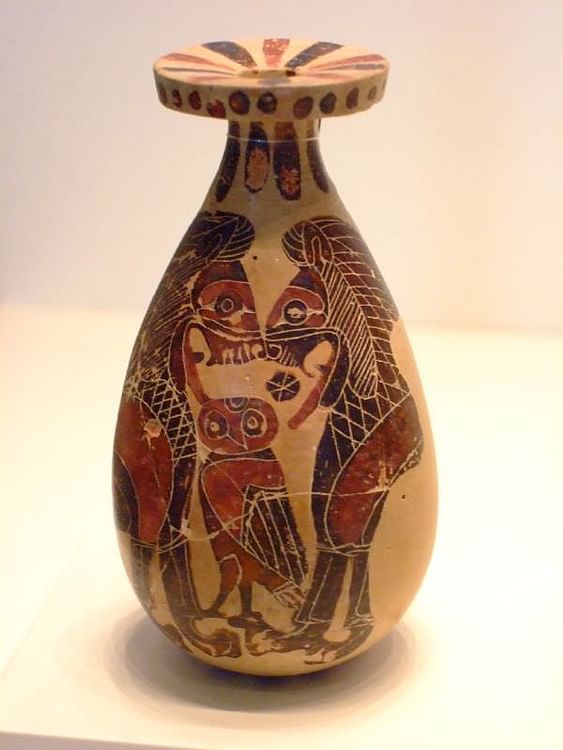 Corinthian Alabastron Vase