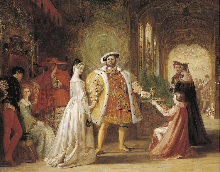 Henry VIII Meets Anne Boleyn