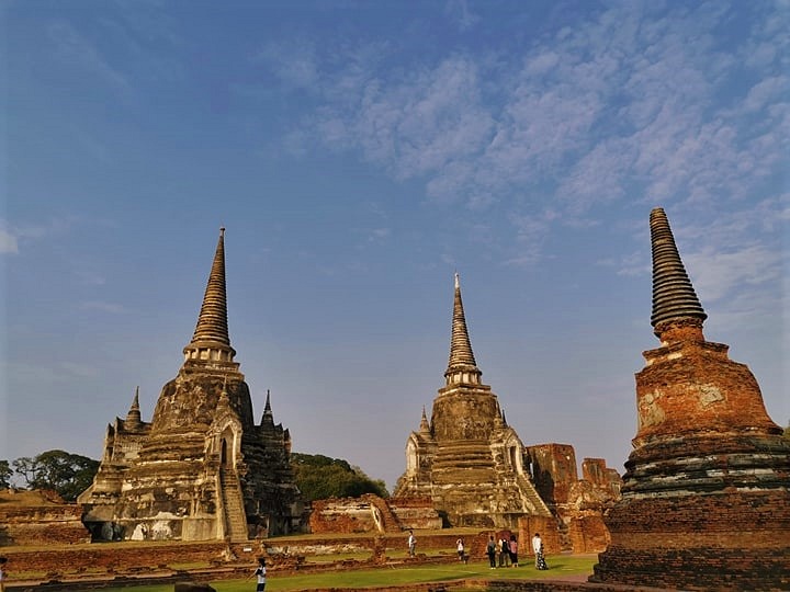 Derved Hover bassin Wat Phra Si Sanphet (Illustration) - World History Encyclopedia