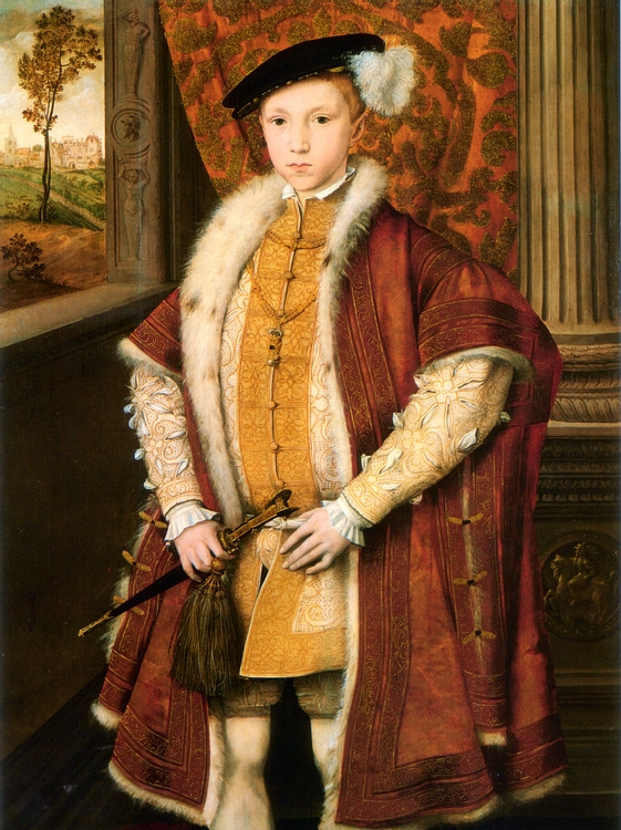 Edward VI of England as the Prince of Wales