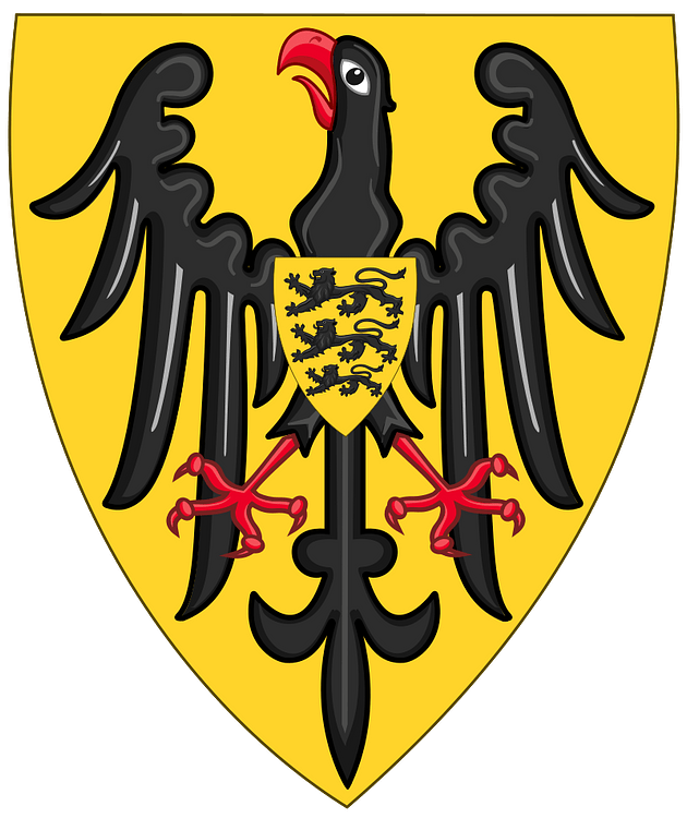 Imperial Coat of Arms of the Hohenstaufen Dynasty