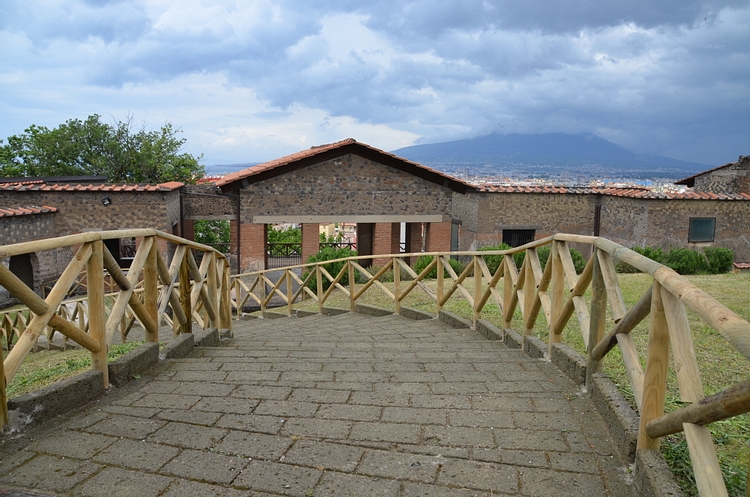 Entrance to Villa Arianna in Stabiae