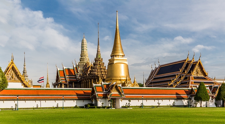 Wat Phra Kaew Exterior View