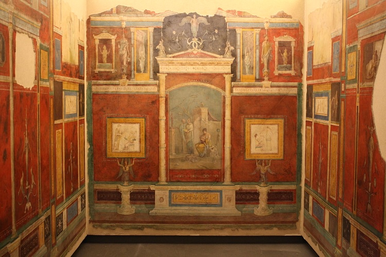 Roman Frescoed Room