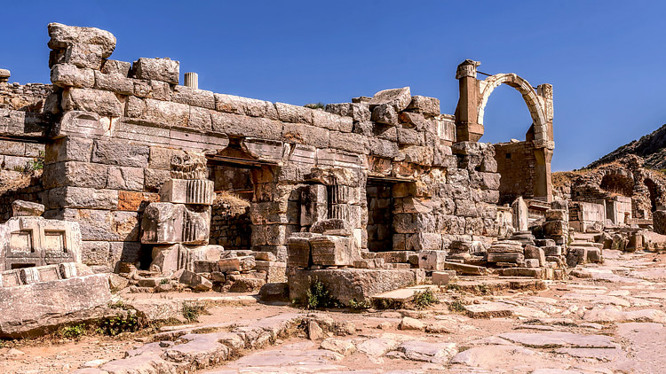 The Fountain of Pollio, Ephesus