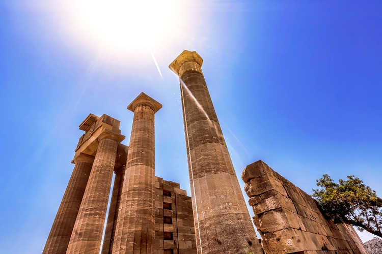 Temple of Athena Lindia - Rhodes