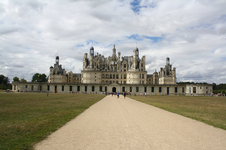 Chateau de Chambord, Front Facade