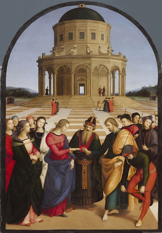 The Marriage of the Virgin by Raphael