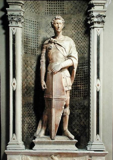 Saint George By Donatello Illustration World History Encyclopedia saint-george-by-donatello-illustration-world-history-encyclopedia
