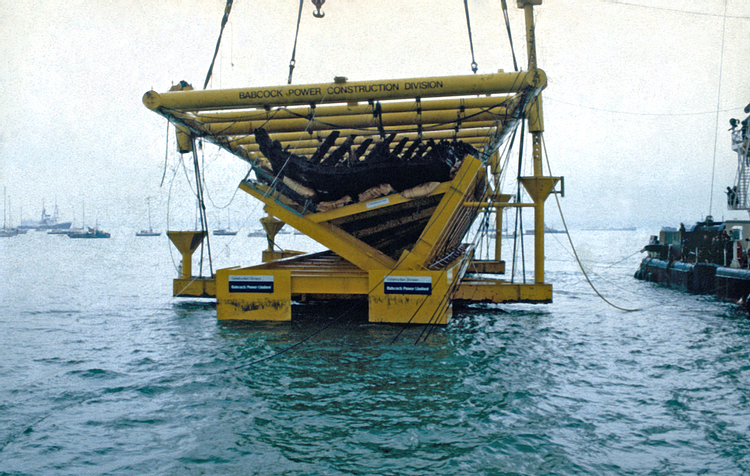 Salvage of the Mary Rose Wreck