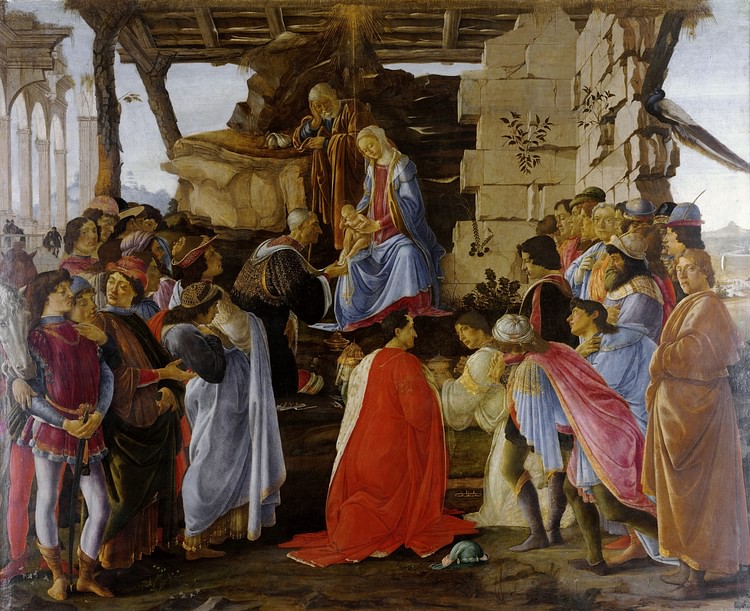 Adoration of the Magi by Botticelli