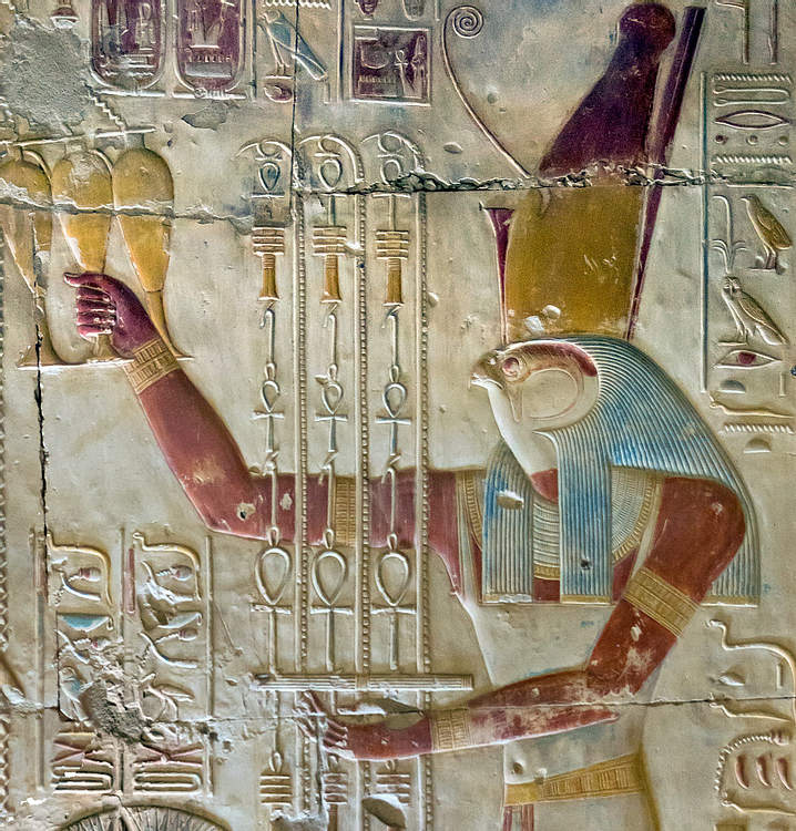 Relief of Horus, Temple of Seti