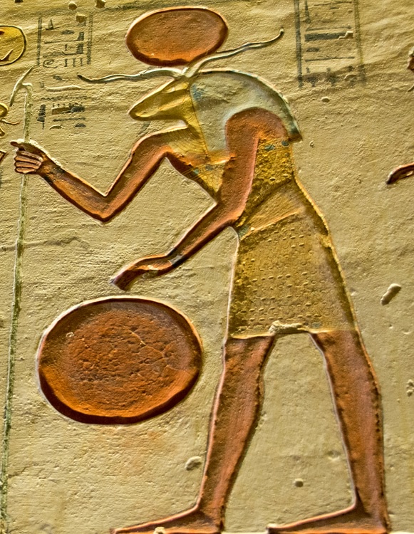 Relief of Amun-Ra, Valley of the Kings