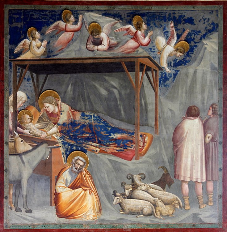 The Nativity by Giotto