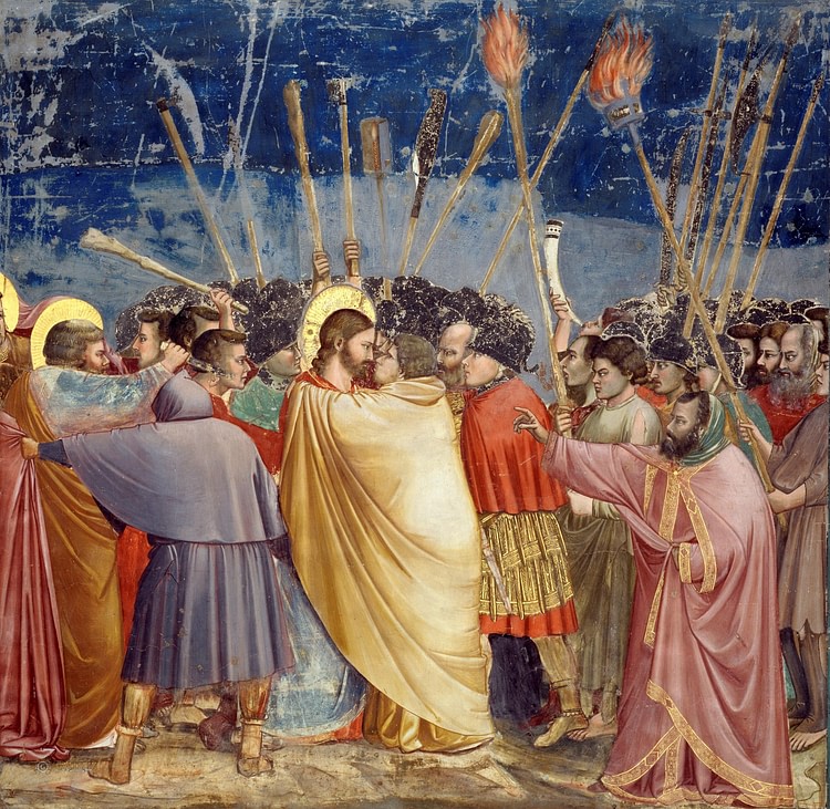 Kiss of Judas by Giotto