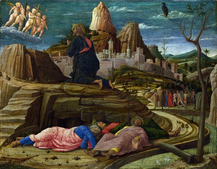 The Agony in the Garden by Mantegna