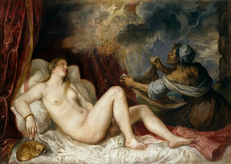 Danae by Titian