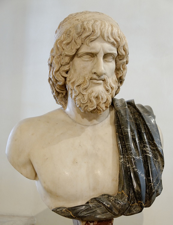 Bust of Pluto, Palazzo Altemps
